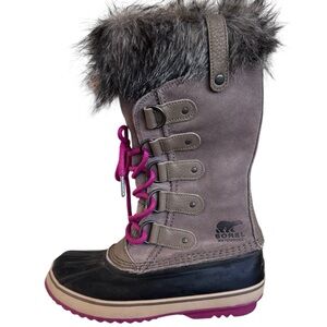 Sorel Joan of Artic Winter Boots - Brown and Black size 6.5